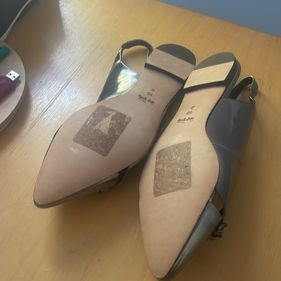 Coach Rodney pointed toe sling back size 10 . - Picture 2 of 3